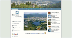 Desktop Screenshot of ilmenau.de